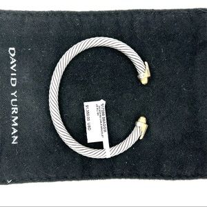 New David Yurman Empire Collection Bracelet Gold Silver